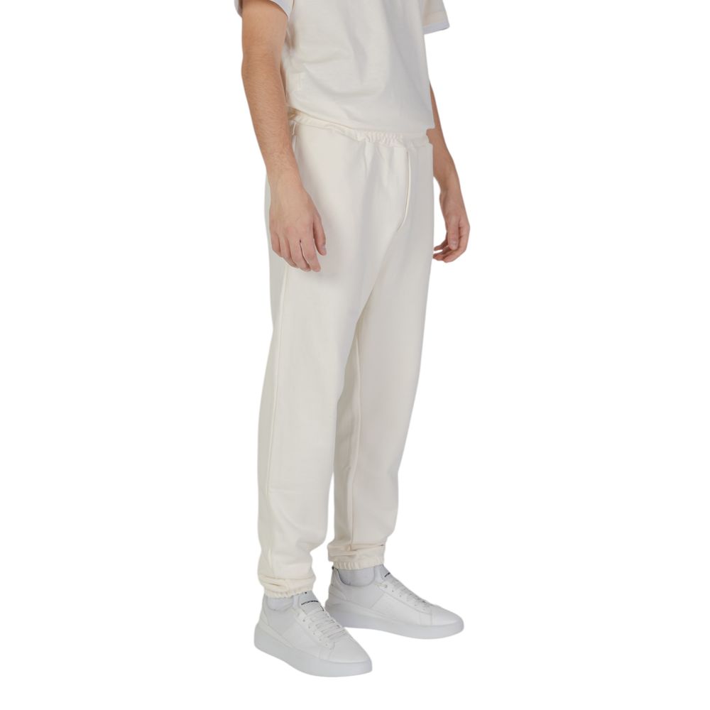 Underclub Cream Cotton Joggers Workout Pants