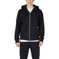 Underclub Black Cotton Hoodie