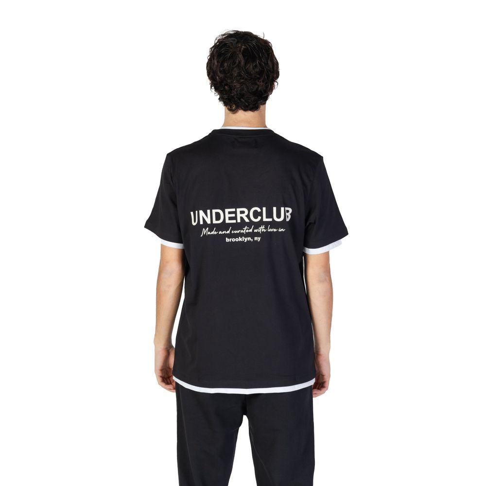Underclub Black Cotton T-Shirt Underclub