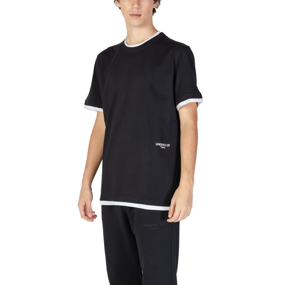 Underclub Black Cotton T-Shirt Underclub