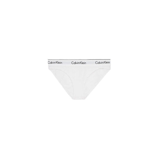 Calvin Klein Underwear White Cotton Pantie Calvin Klein Underwear