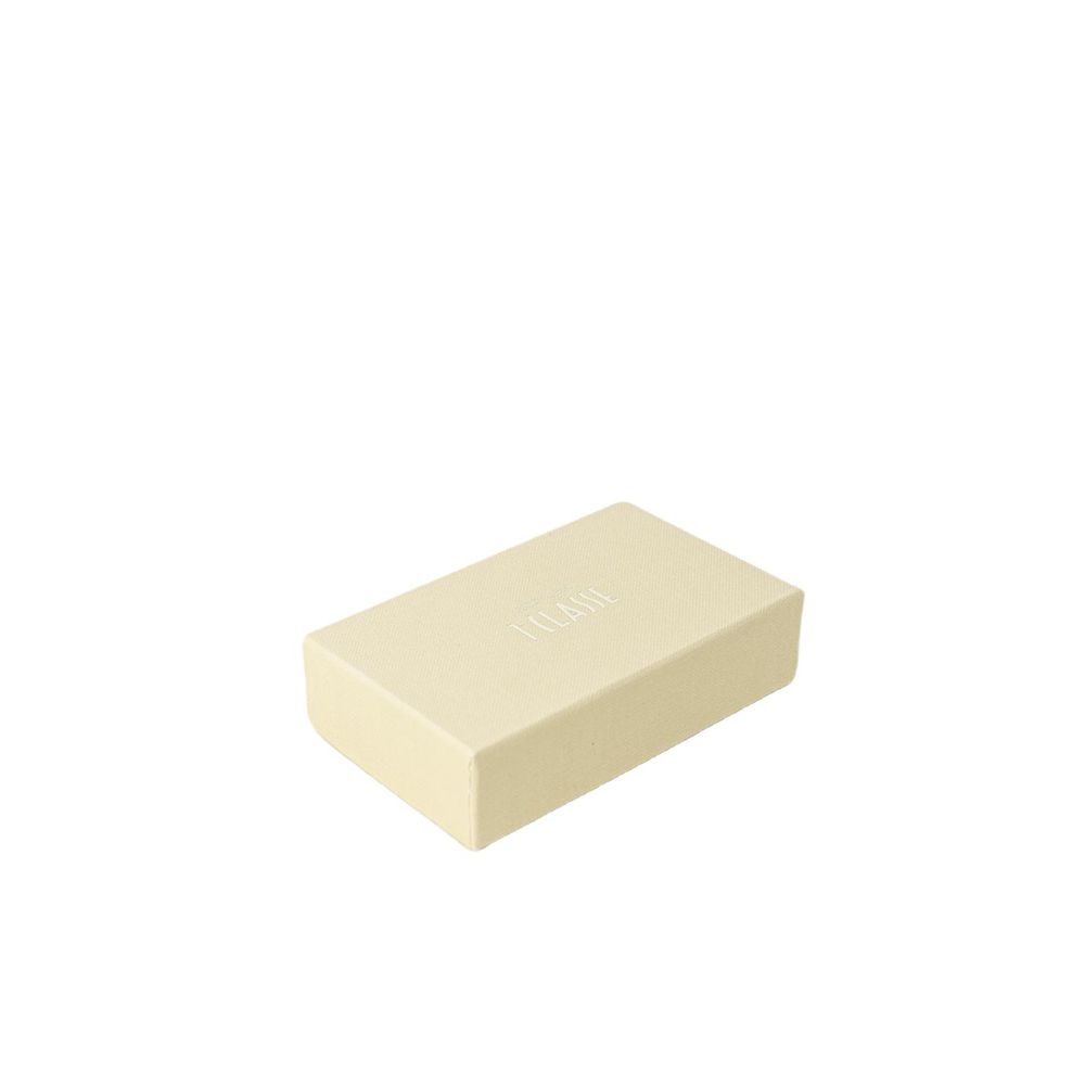 Alviero Martini Prima Classe Beige Leather Keychain Alviero Martini Prima Classe