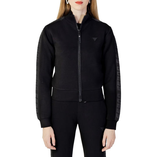 Guess Active Black Viscose Sweatshirt Guess Active