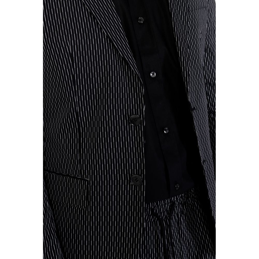 Antony Morato Black Cotton Blazer Antony Morato