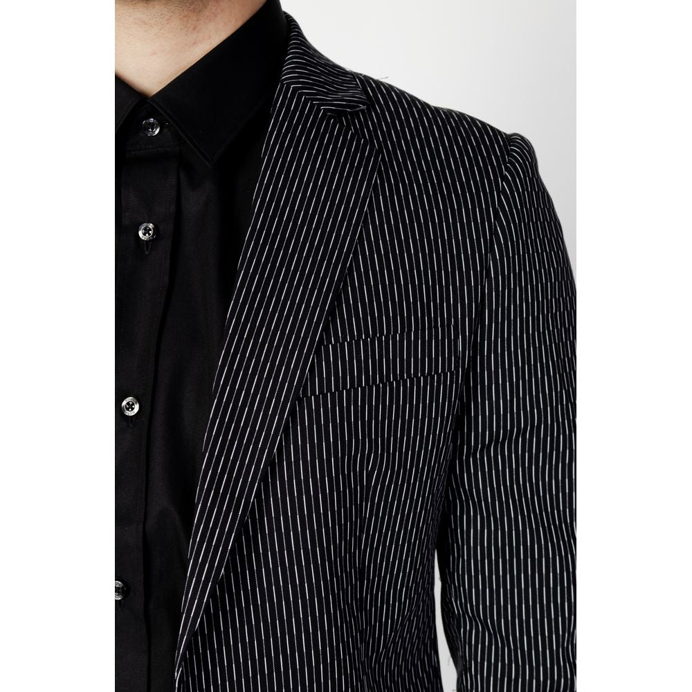 Antony Morato Black Cotton Blazer Antony Morato