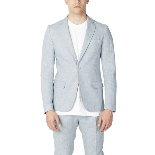 Antony Morato Green Linen Blazer Antony Morato