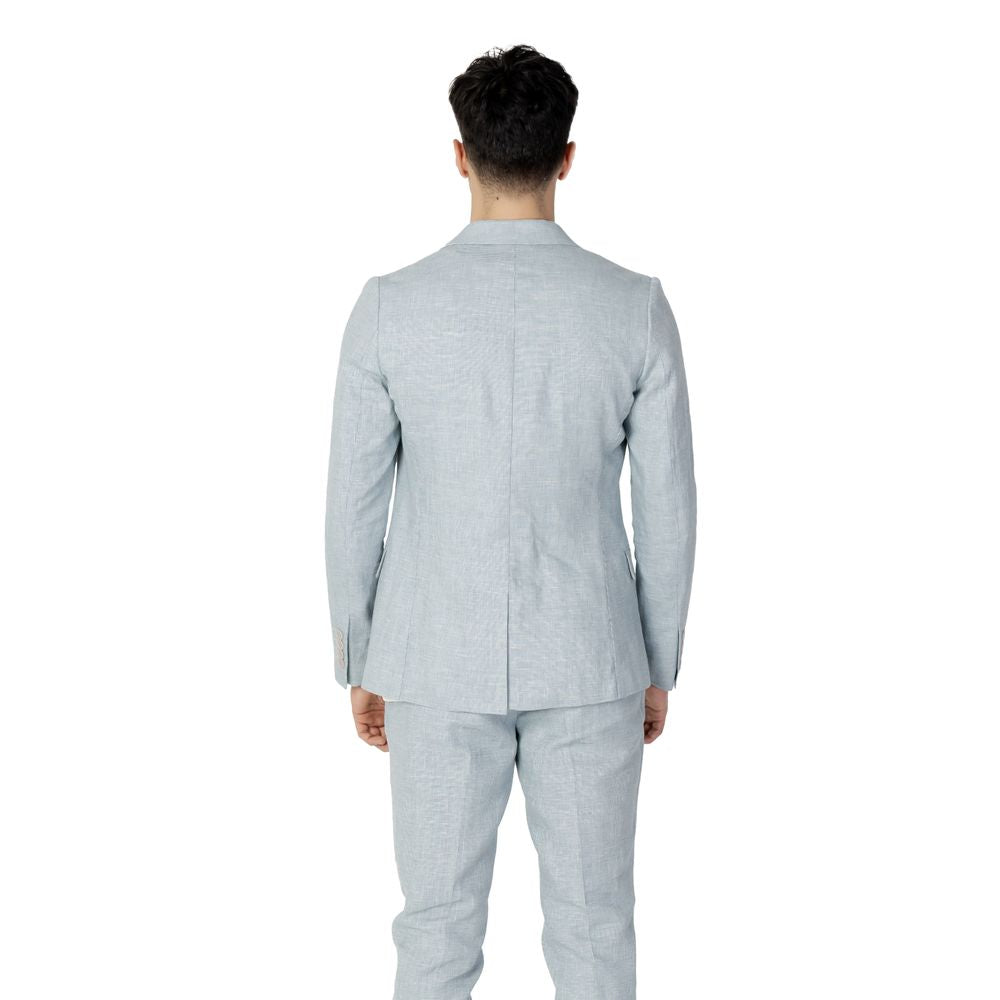 Antony Morato Green Linen Blazer Antony Morato