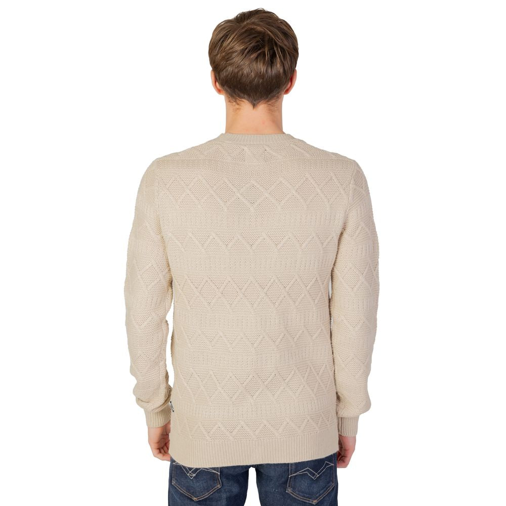 Only & Sons Beige Marabou Sweater Only & Sons