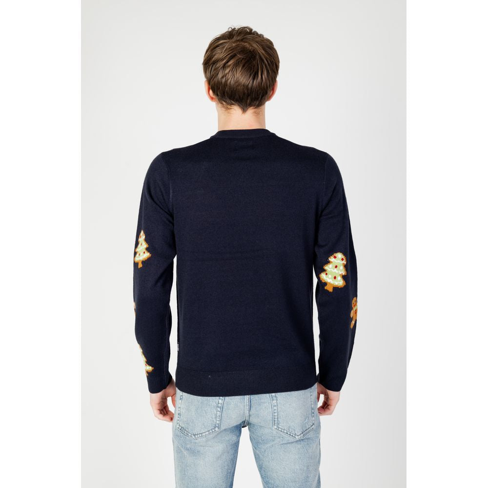 Only & Sons Blue Marabou Sweater Only & Sons