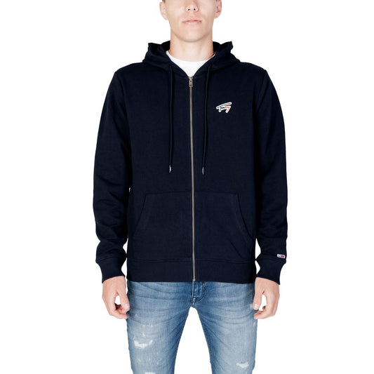 Tommy Hilfiger Jeans Blue Organic Cotton Hoody Tommy Hilfiger Jeans