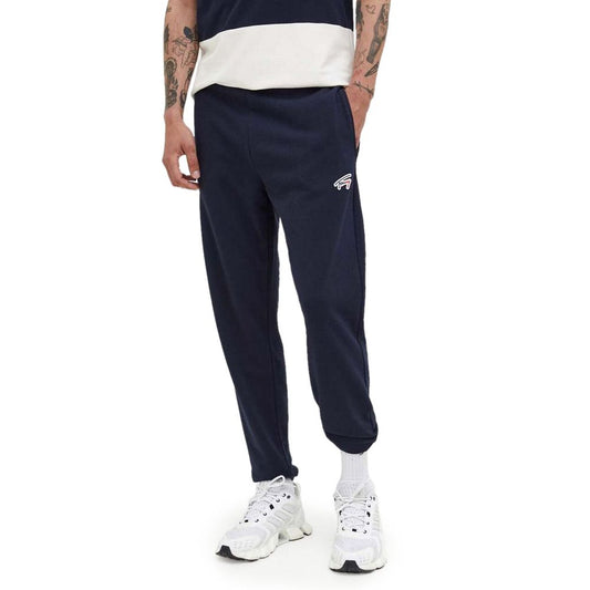 Tommy Hilfiger Jeans Blue Cotton Joggers Workout Pants Tommy Hilfiger Jeans