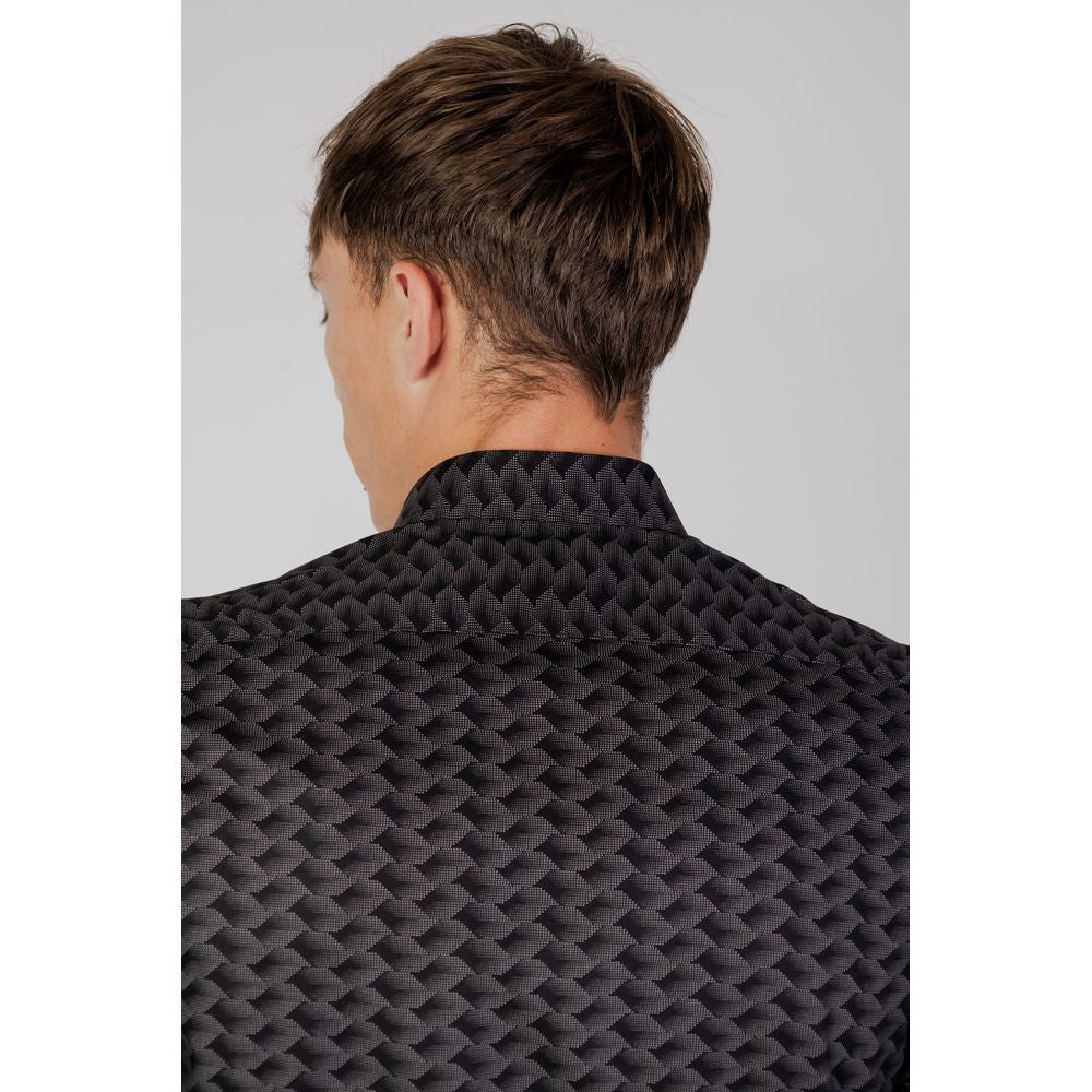 Antony Morato Gray Cotton Shirt Antony Morato
