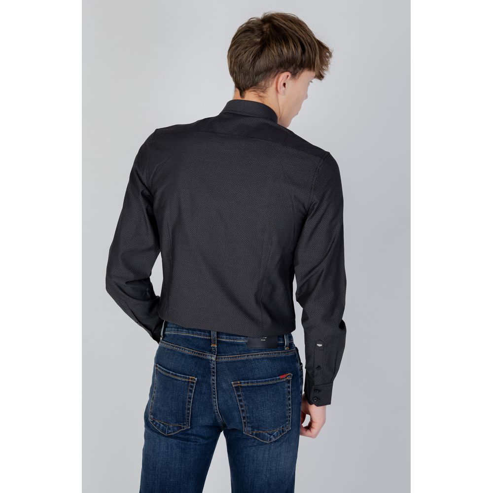 Antony Morato Gray Cotton Shirt Antony Morato