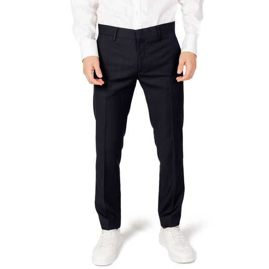 Antony Morato Blue Polyester Pant Antony Morato