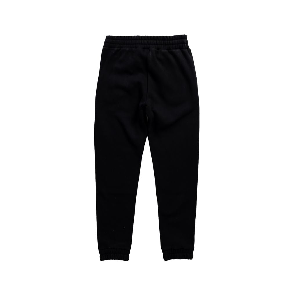Blauer Black Cotton Joggers Workout Pants Blauer