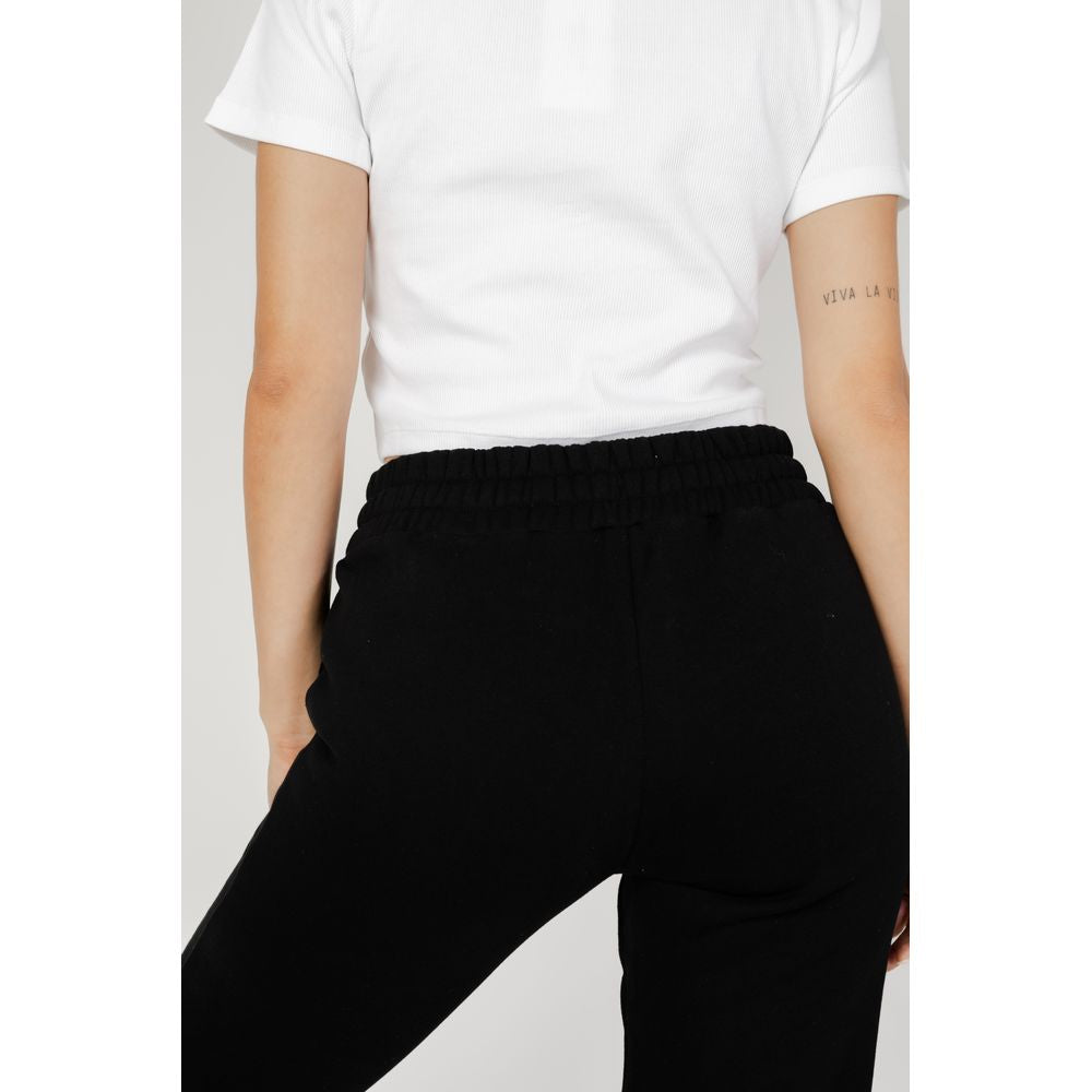 Blauer Black Cotton Joggers Workout Pants Blauer