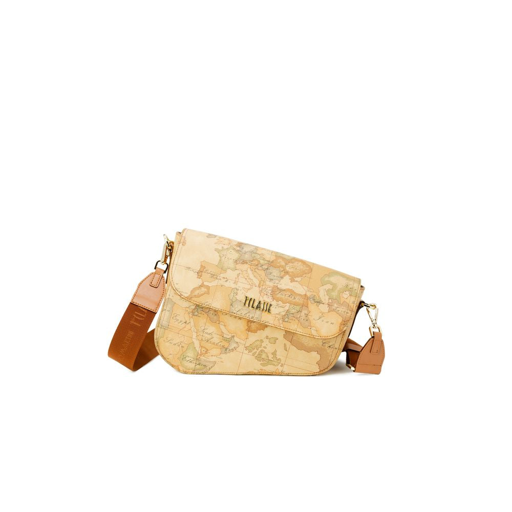Alviero Martini Prima Classe Beige Leather Handbag Alviero Martini Prima Classe