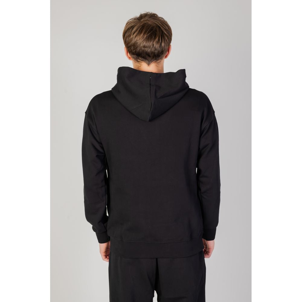 Underclub Black Cotton Hoody Underclub