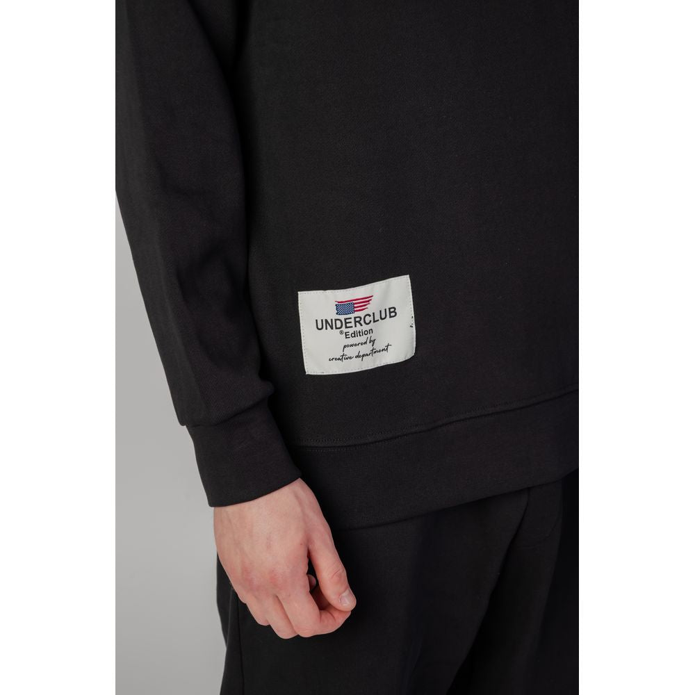Underclub Black Cotton Hoody Underclub