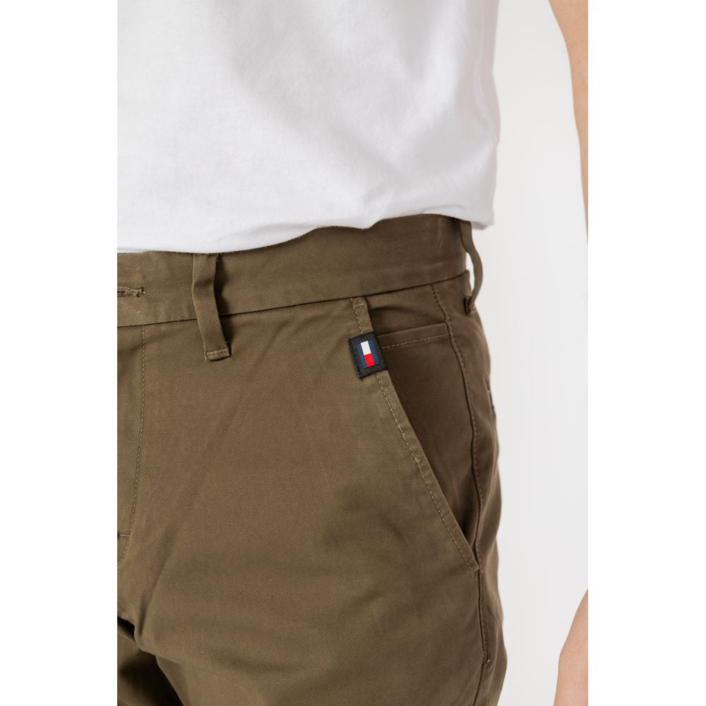 Tommy Hilfiger Jeans Green Organic Cotton Pant Tommy Hilfiger Jeans