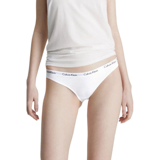 Calvin Klein Underwear White Cotton Pantie Calvin Klein Underwear