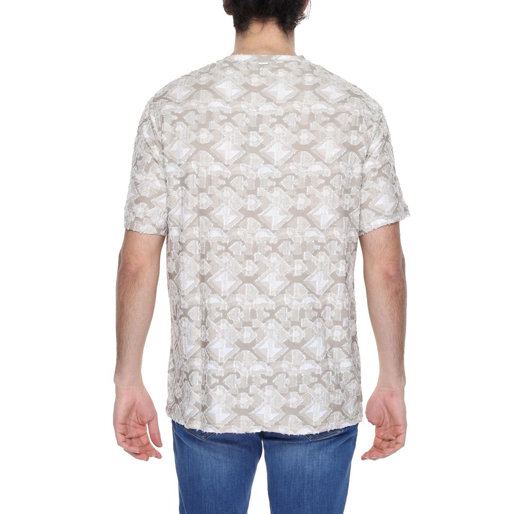 Antony Morato Beige Polyester T-Shirt Antony Morato