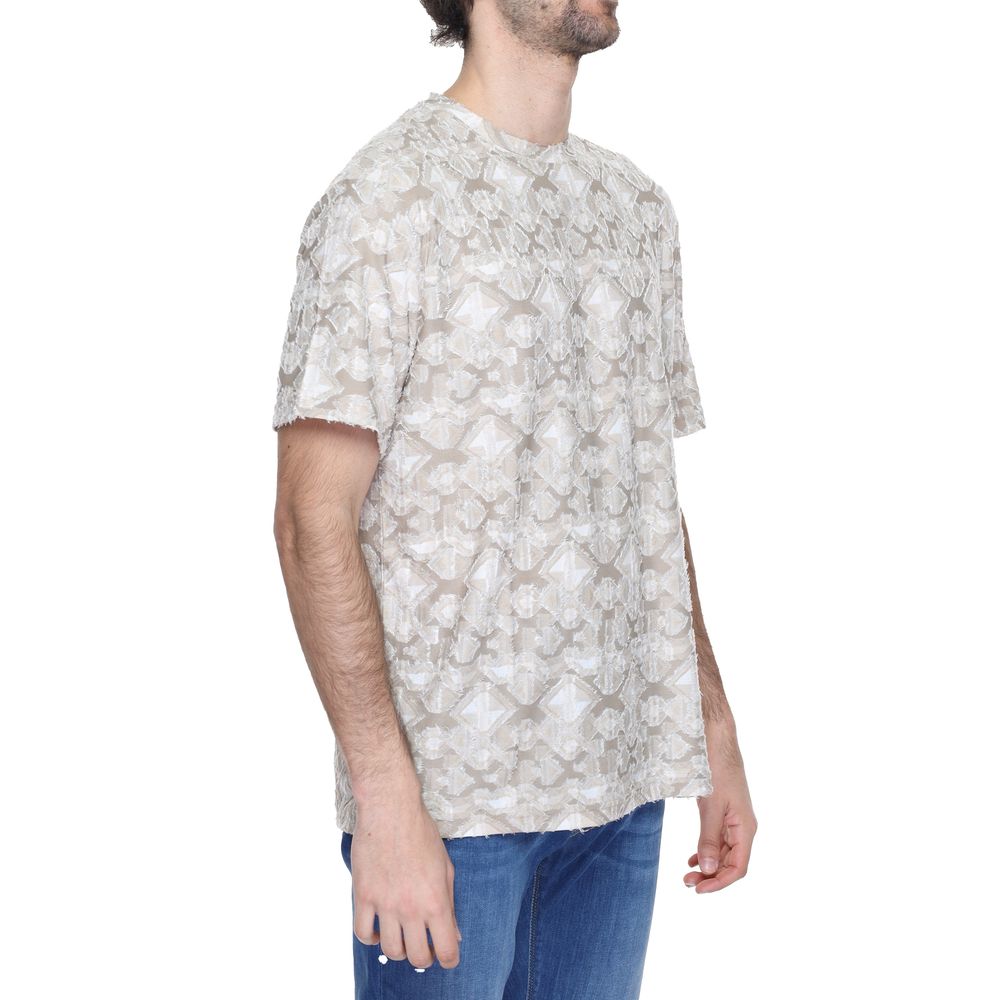 Antony Morato Beige Polyester T-Shirt Antony Morato