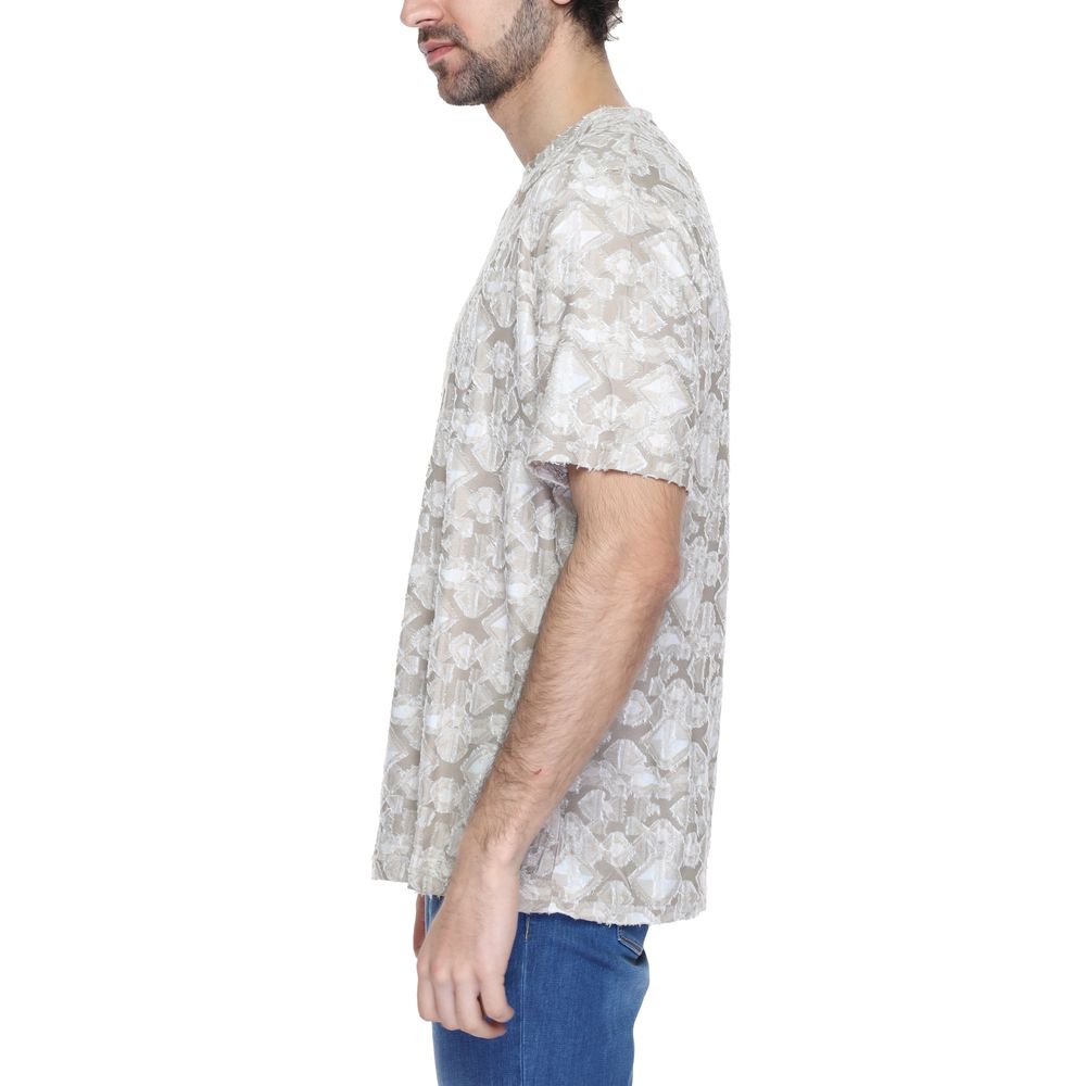 Antony Morato Beige Polyester T-Shirt Antony Morato