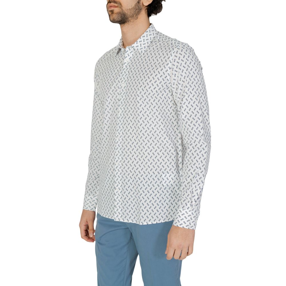 Antony Morato White Viscose Shirt Antony Morato