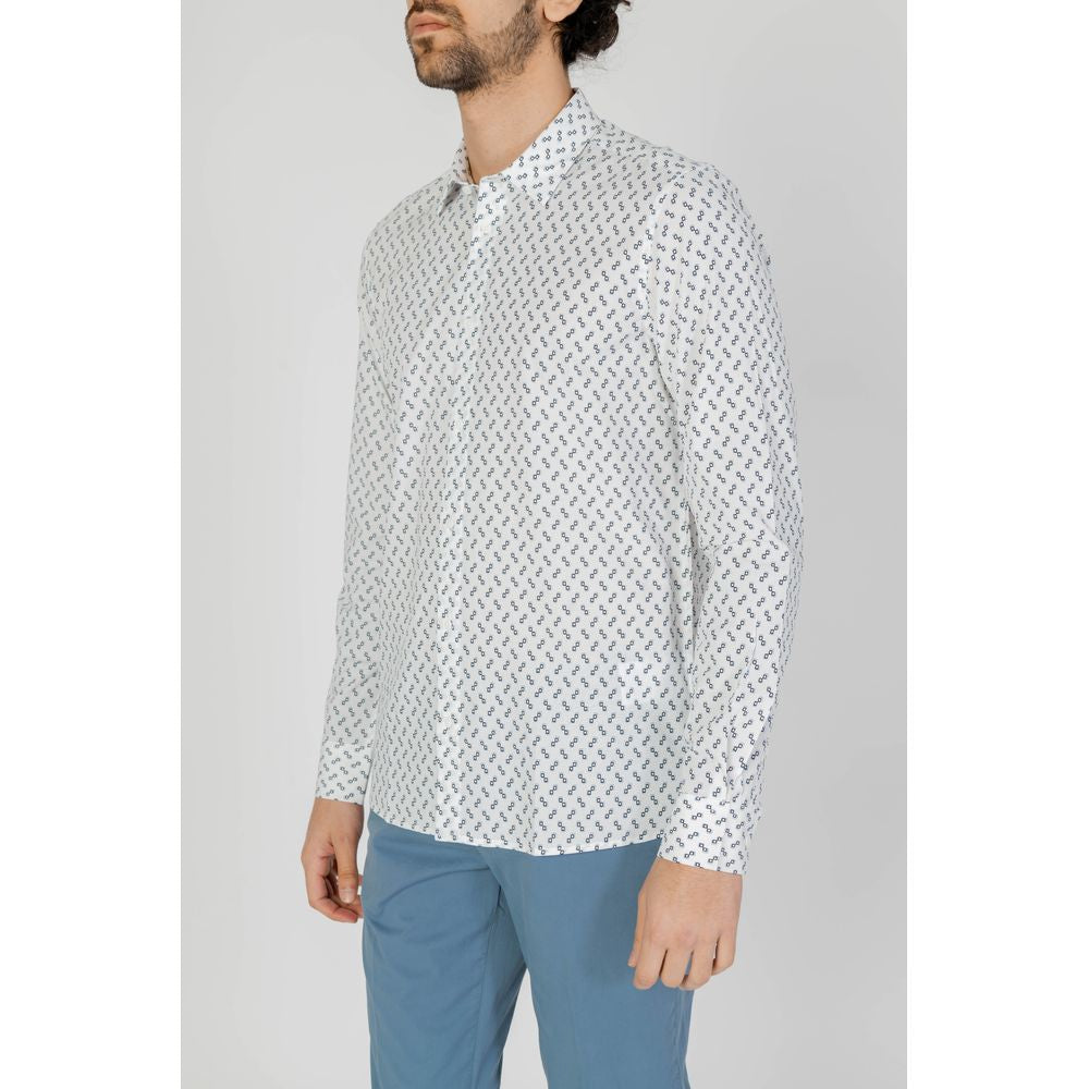 Antony Morato White Viscose Shirt Antony Morato