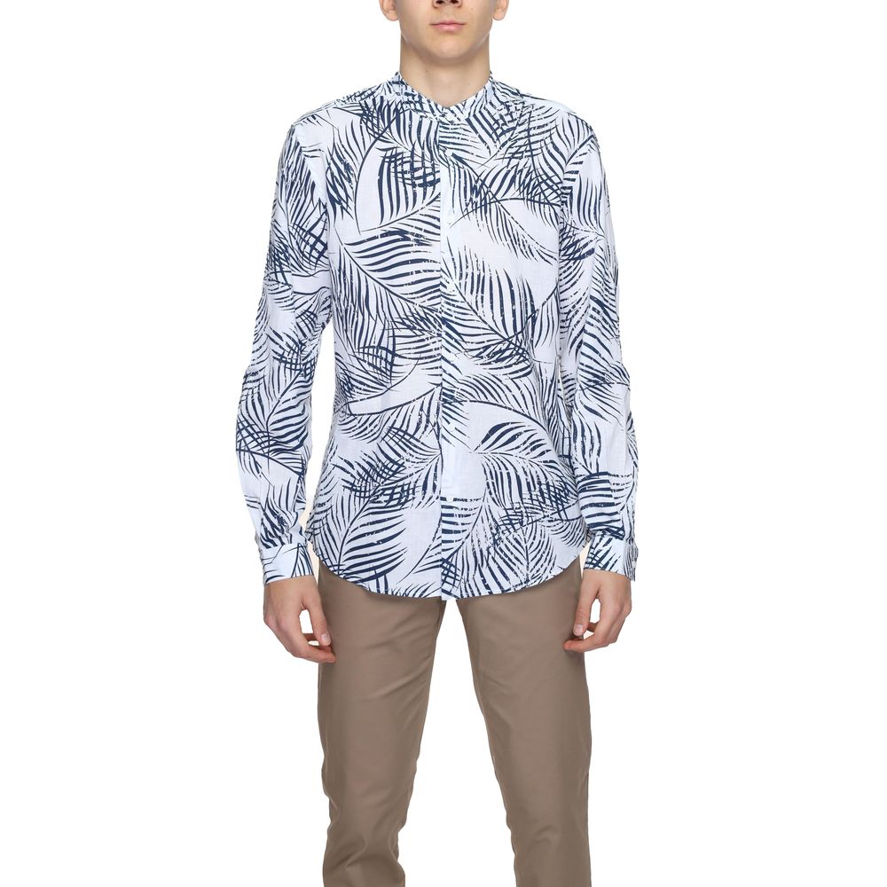 Antony Morato Blue Cotton Shirt Antony Morato