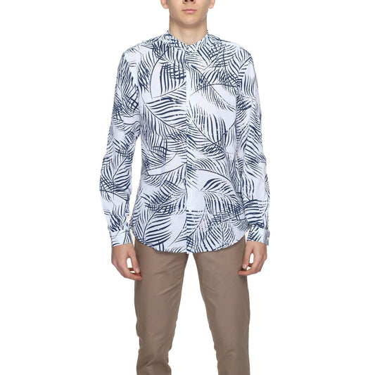 Antony Morato Blue Cotton Shirt Antony Morato