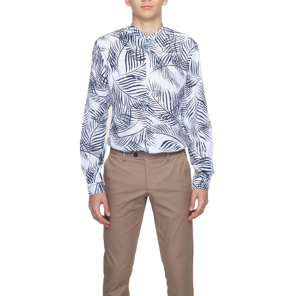 Antony Morato Blue Cotton Shirt Antony Morato