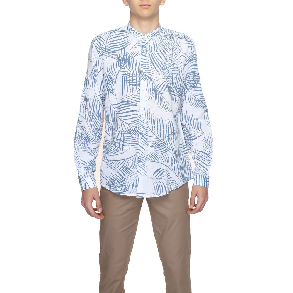 Antony Morato Blue Cotton Shirt Antony Morato