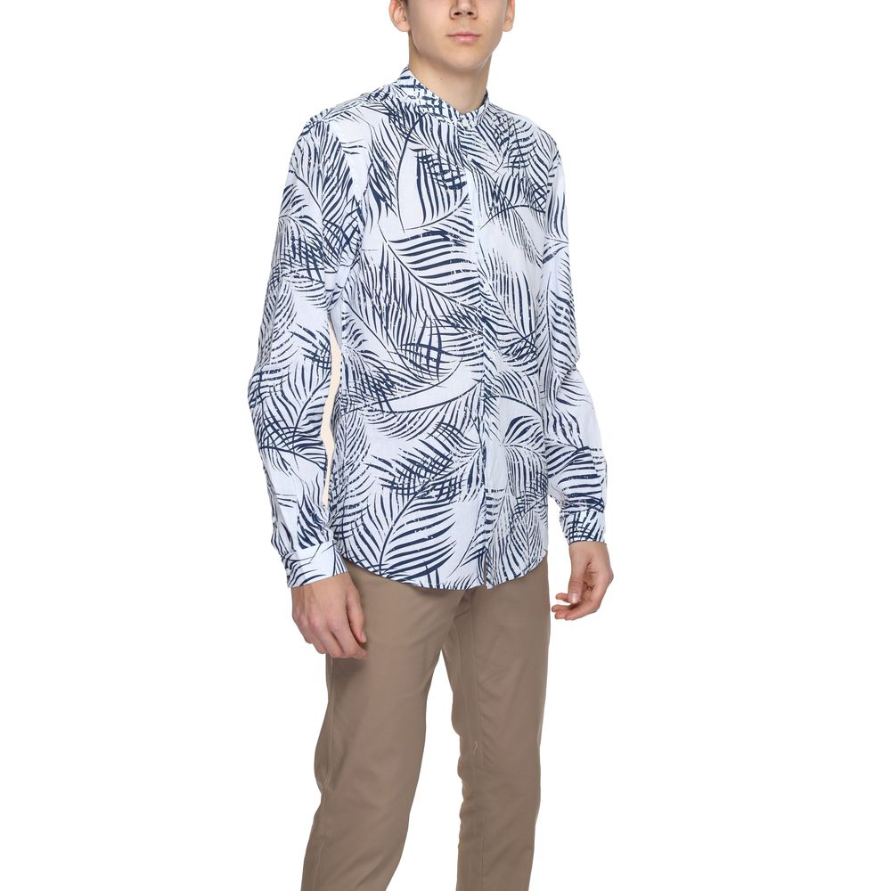 Antony Morato Blue Cotton Shirt Antony Morato