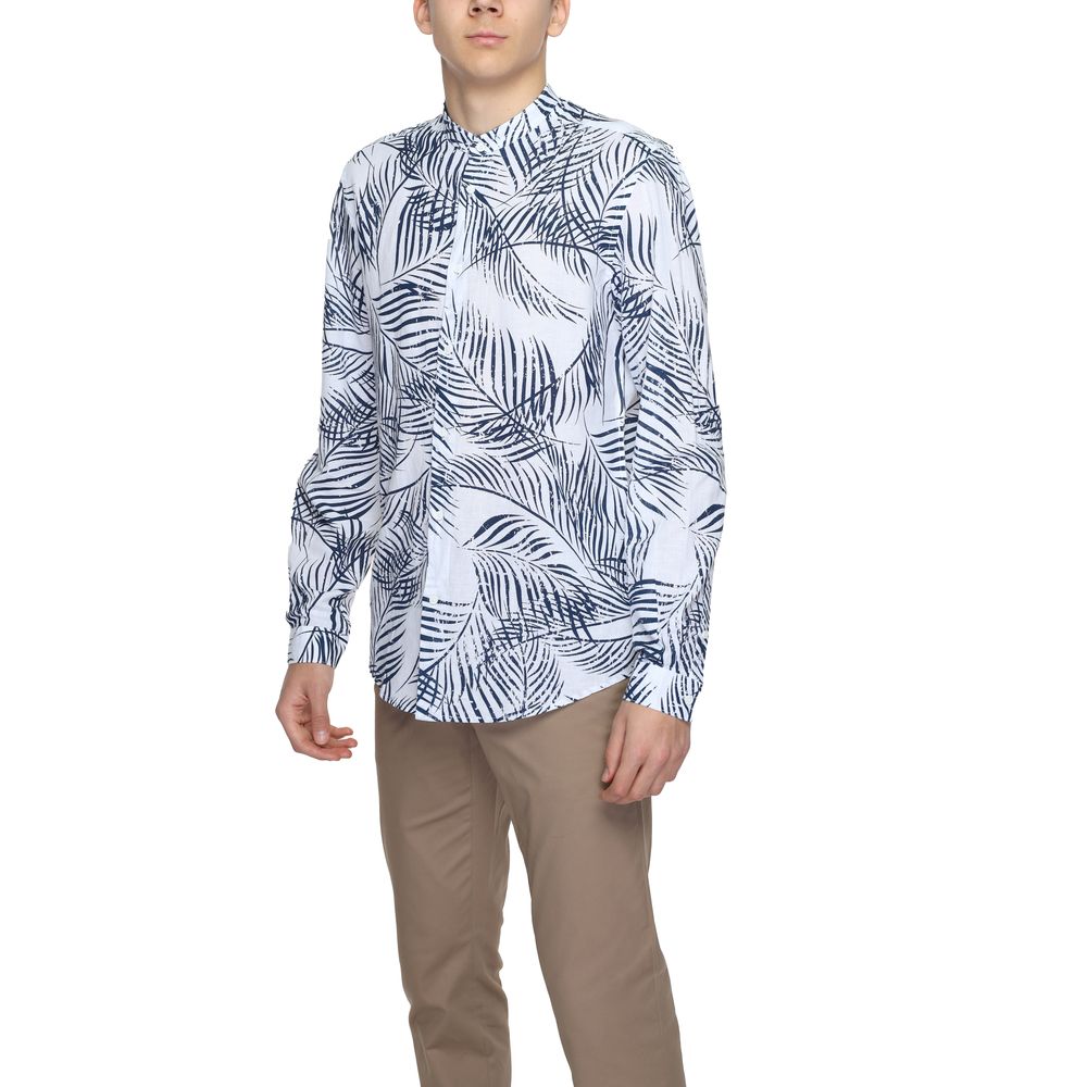 Antony Morato Blue Cotton Shirt Antony Morato