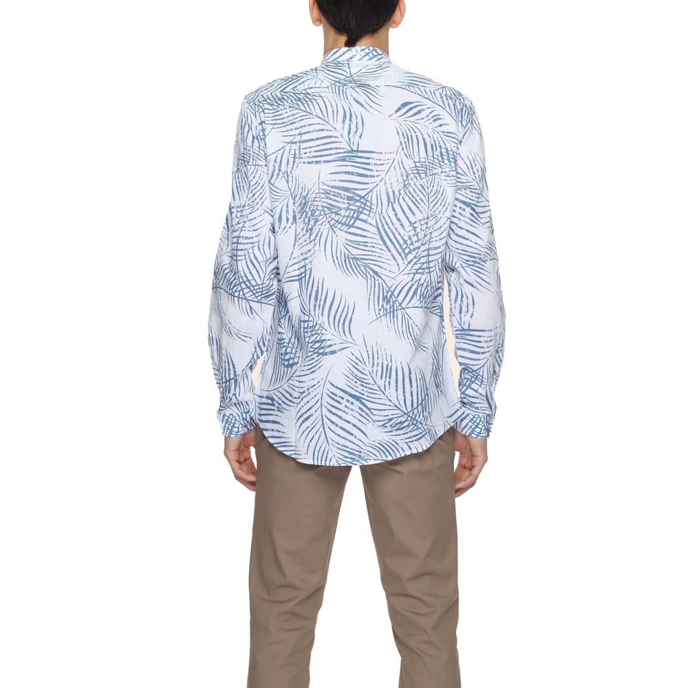 Antony Morato Blue Cotton Shirt Antony Morato