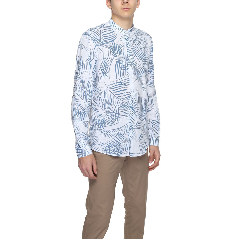 Antony Morato Blue Cotton Shirt Antony Morato
