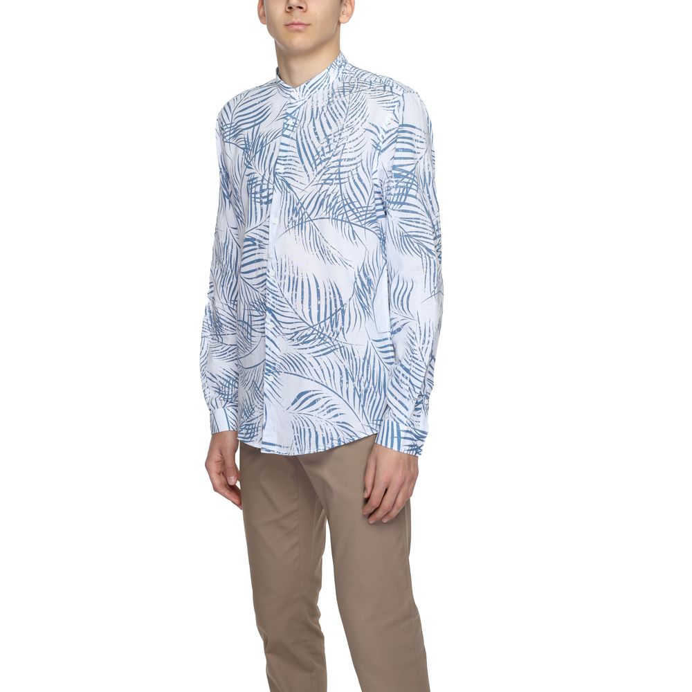 Antony Morato Blue Cotton Shirt Antony Morato
