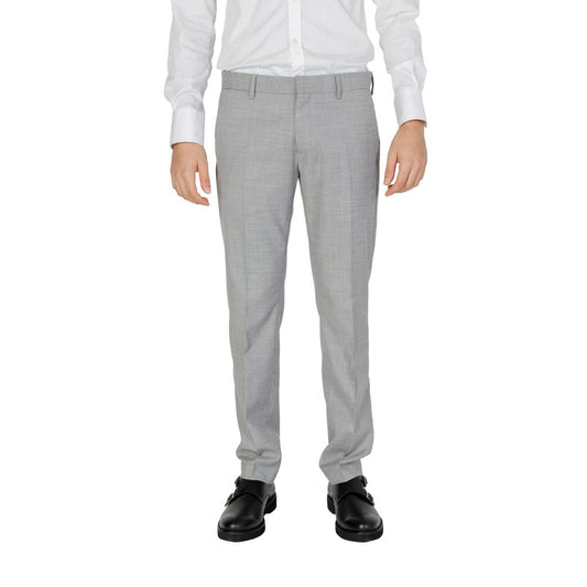 Antony Morato Gray Polyester Pant Antony Morato