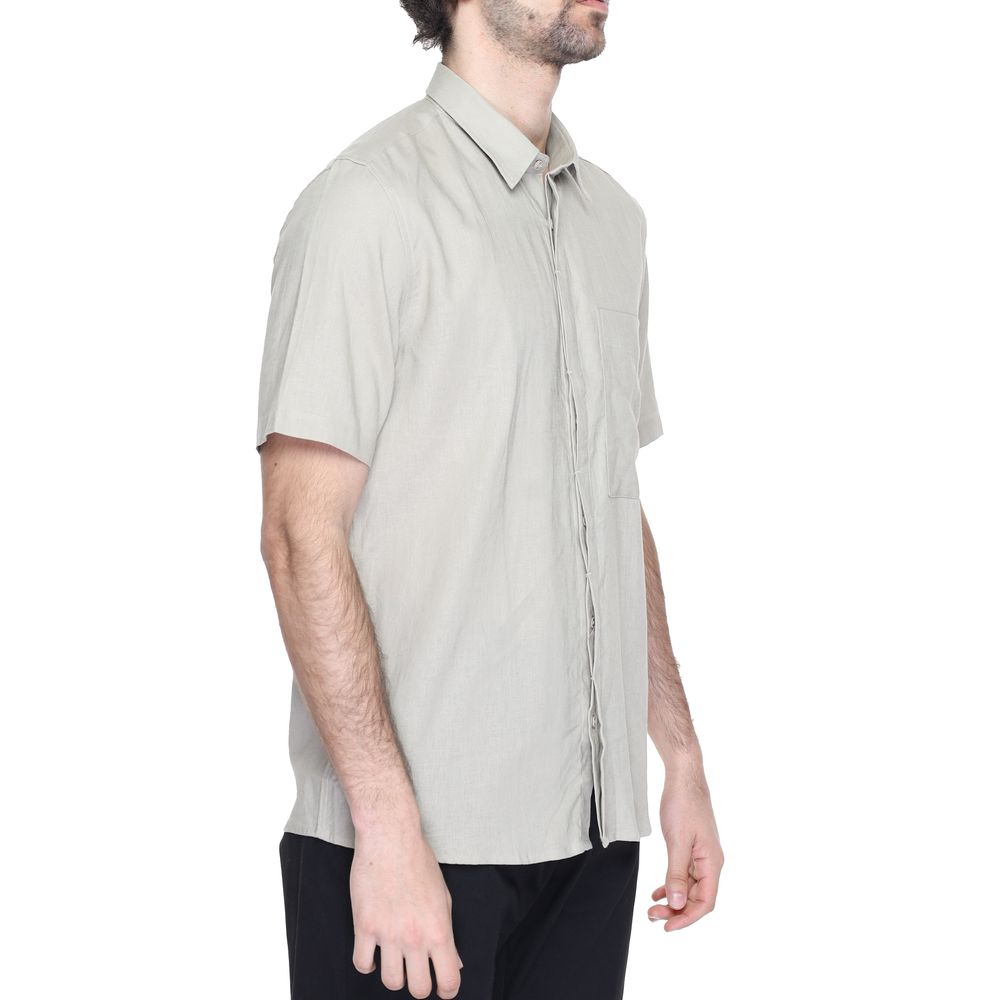 Antony Morato Beige Linen Shortsleeve Antony Morato