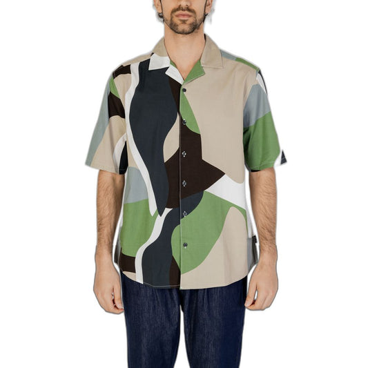 Only & Sons Green Cotton Shortsleeve Only & Sons
