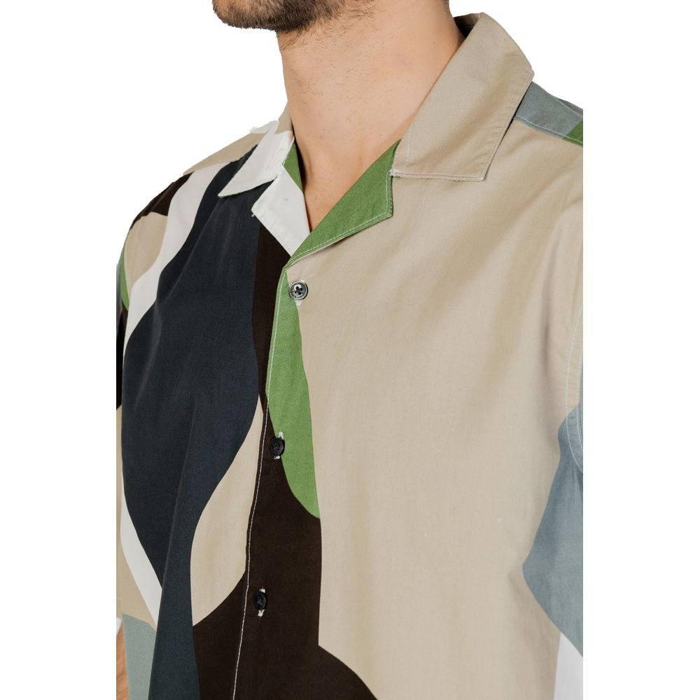 Only & Sons Green Cotton Shortsleeve Only & Sons