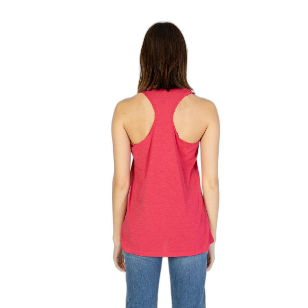 Blauer Pink Cotton Tank Tops Blauer