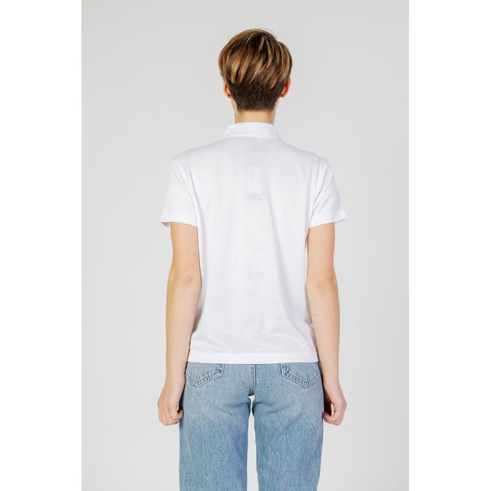 Blauer White Polyester T-Shirt Blauer