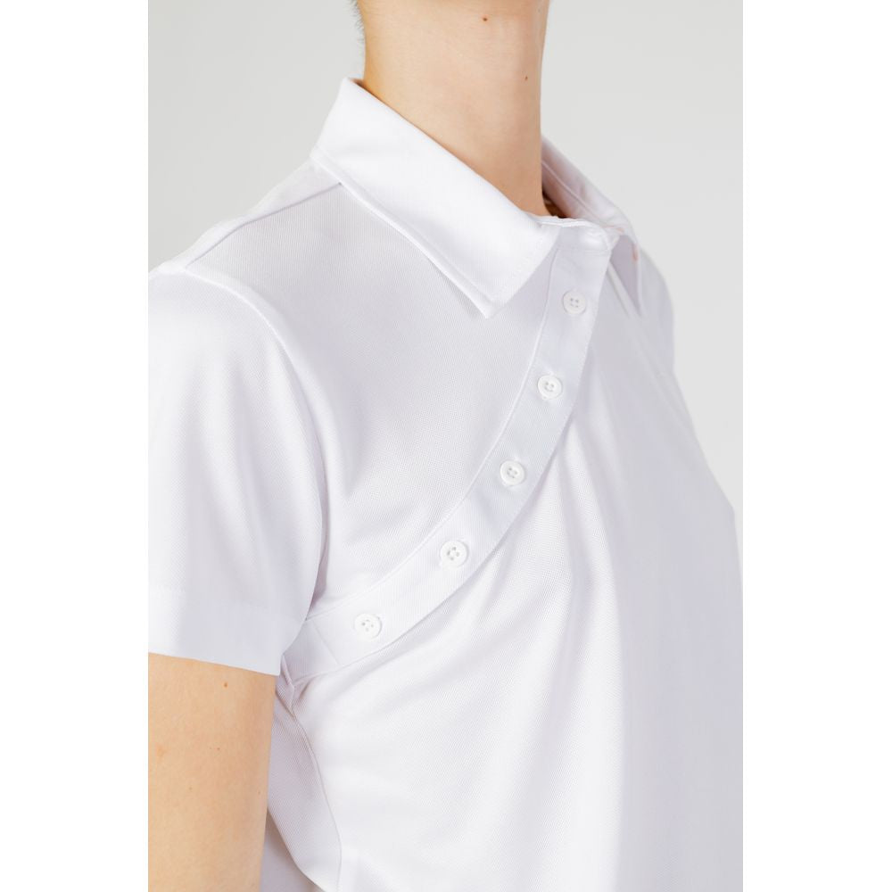 Blauer White Polyester T-Shirt Blauer