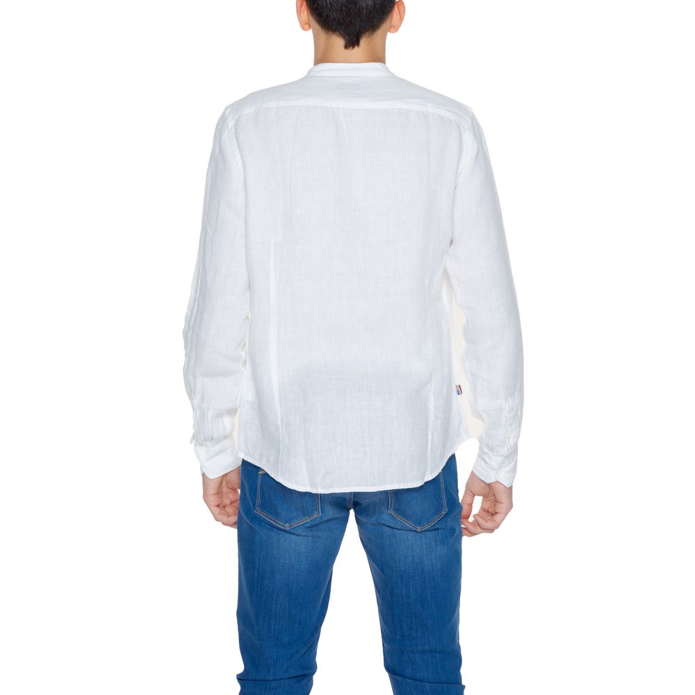 Blauer White Linen Shirt Blauer