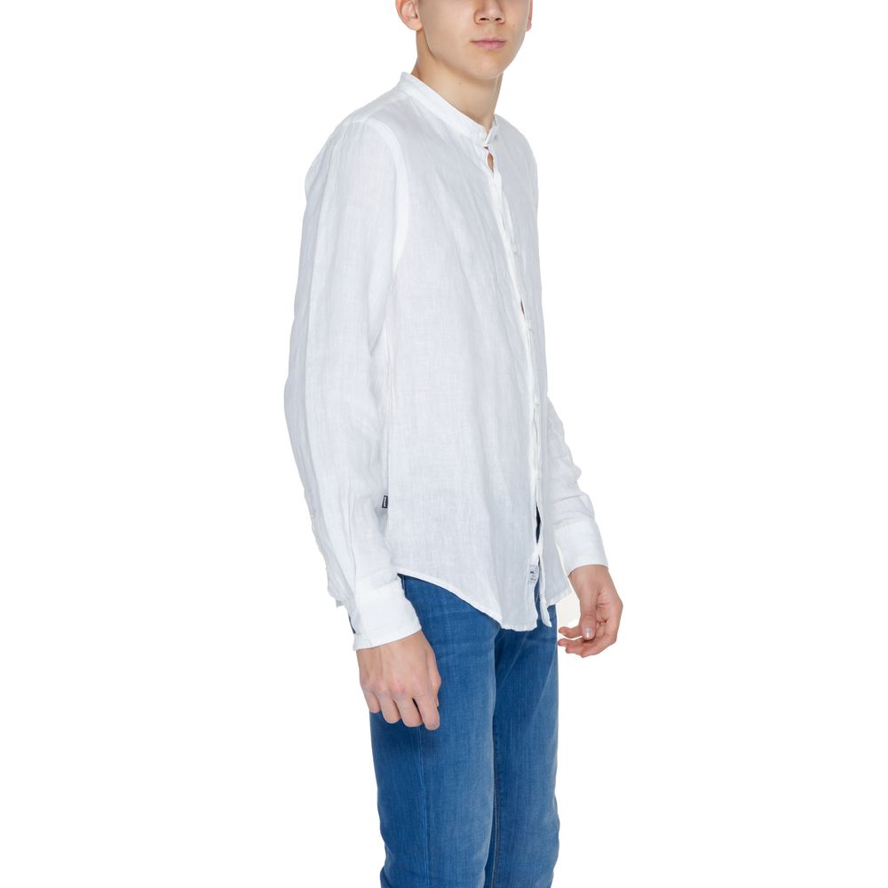 Blauer White Linen Shirt Blauer