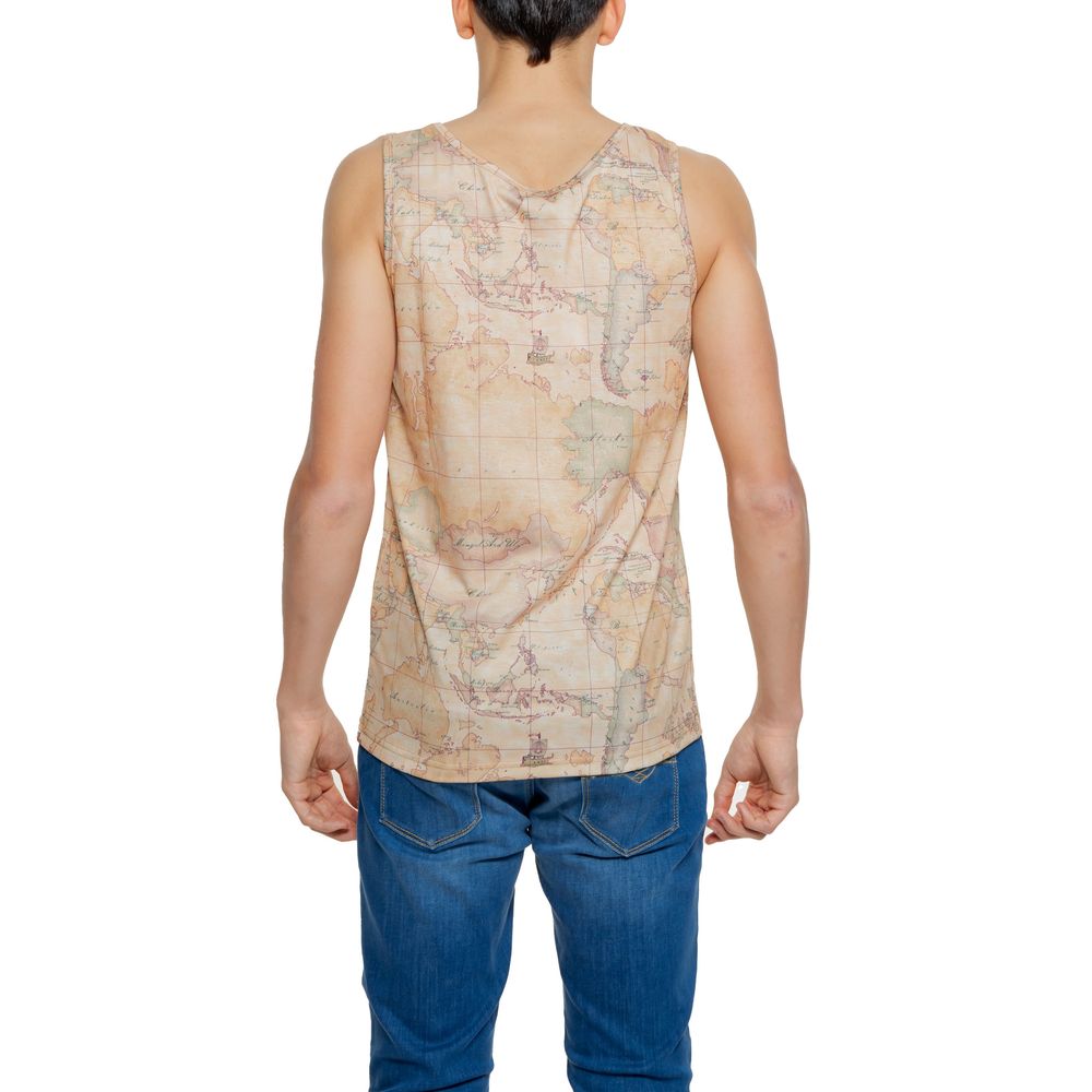 Alviero Martini Prima Classe Beige Polyester Tank Top Alviero Martini Prima Classe
