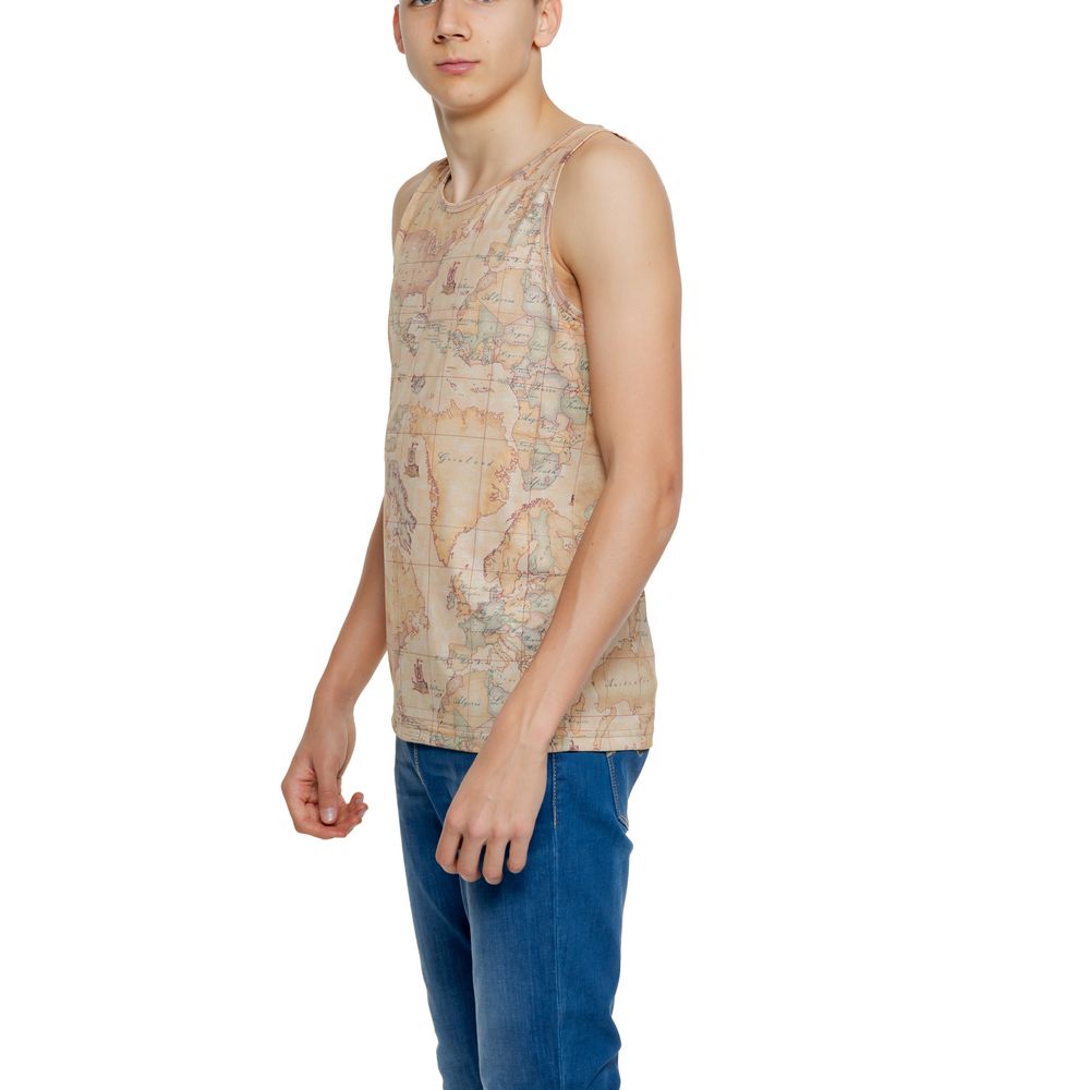 Alviero Martini Prima Classe Beige Polyester Tank Top Alviero Martini Prima Classe